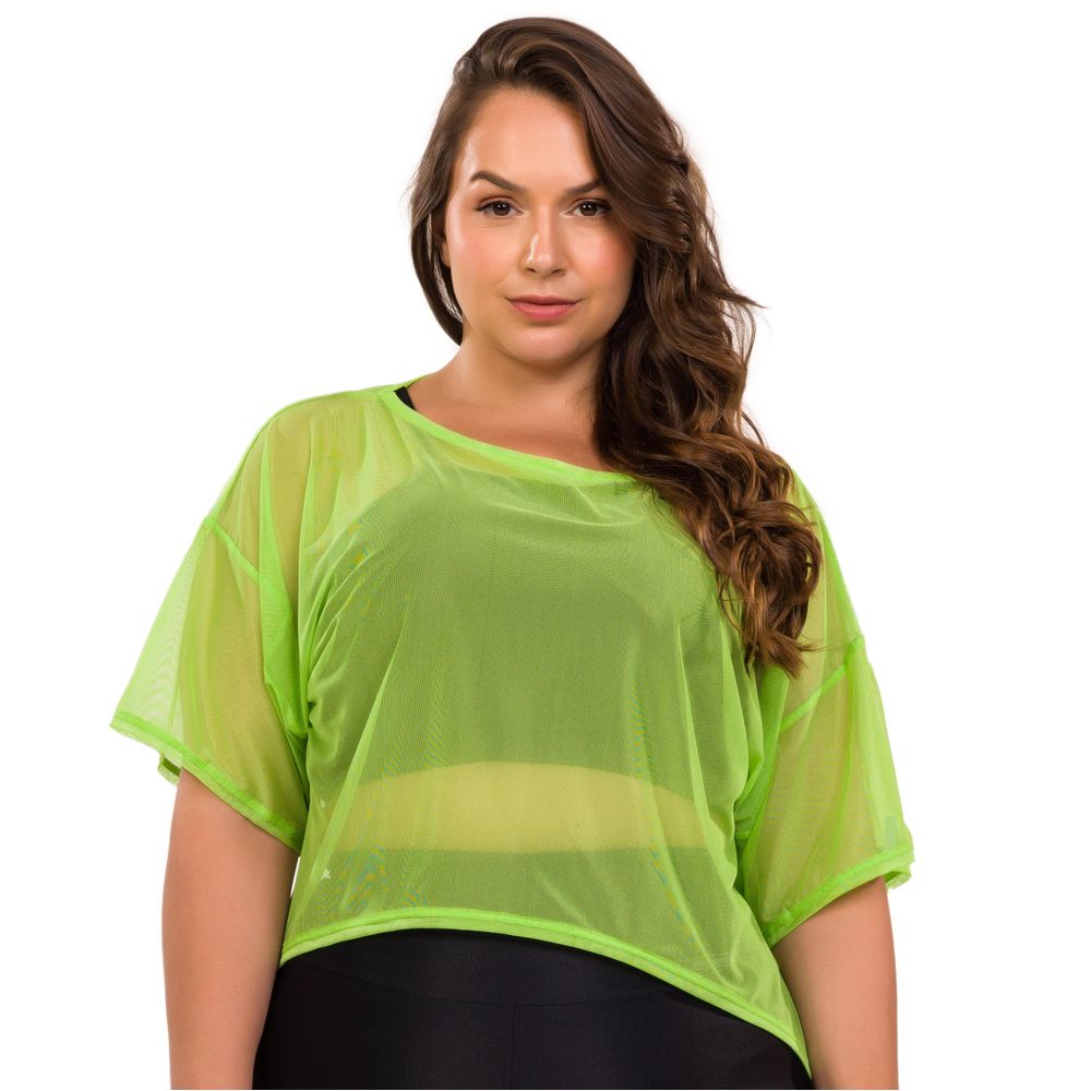 cropped-de-tule-verde-iguana-com-fita-emborrachada-verde-p 5