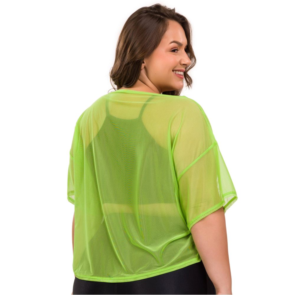 cropped-de-tule-verde-iguana-com-fita-emborrachada-verde-p 7