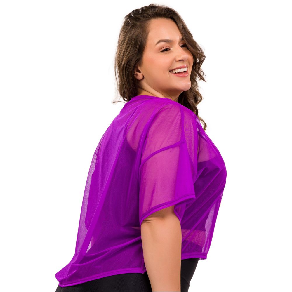 cropped-de-tule-roxo-fucsia-com-fita-emborrachada-roxo-p 5