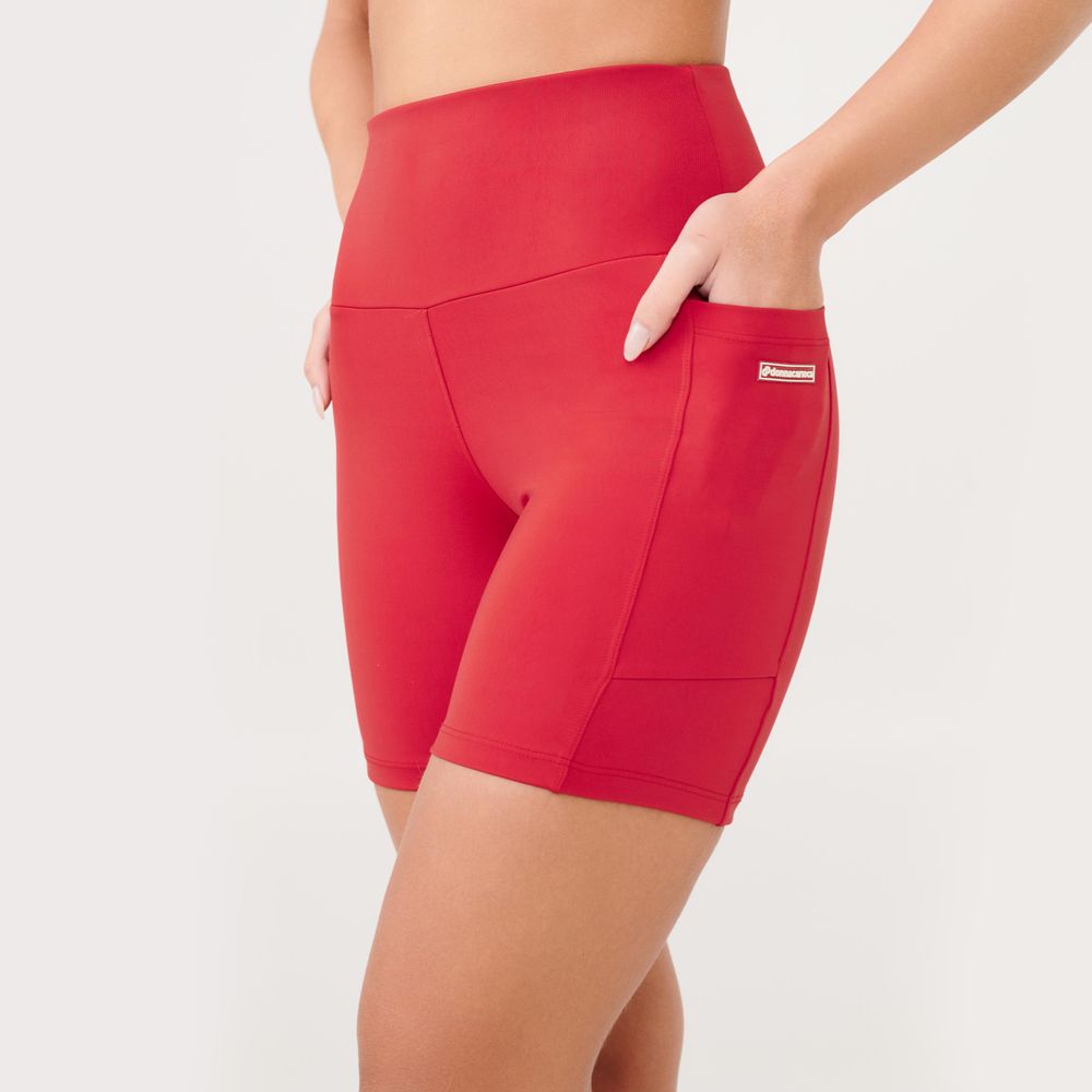 short-essential-vermelho-velvet-poliamida-com-bolso-vermelho-p 3