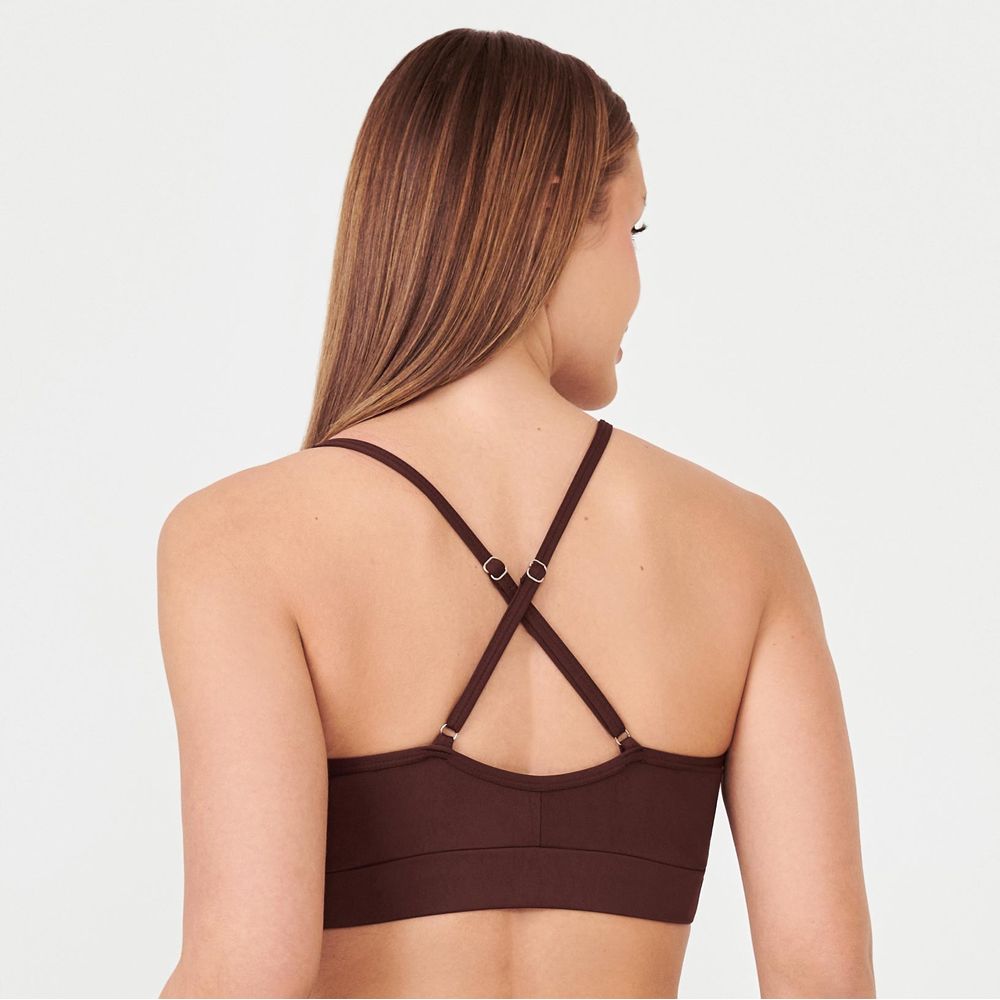 top-stunning-marrom-chocolamore-poliamida-marrom-p 2