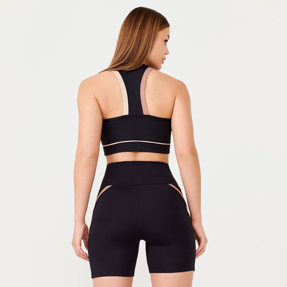 short-collision-preto-poliamida-preto-p 2