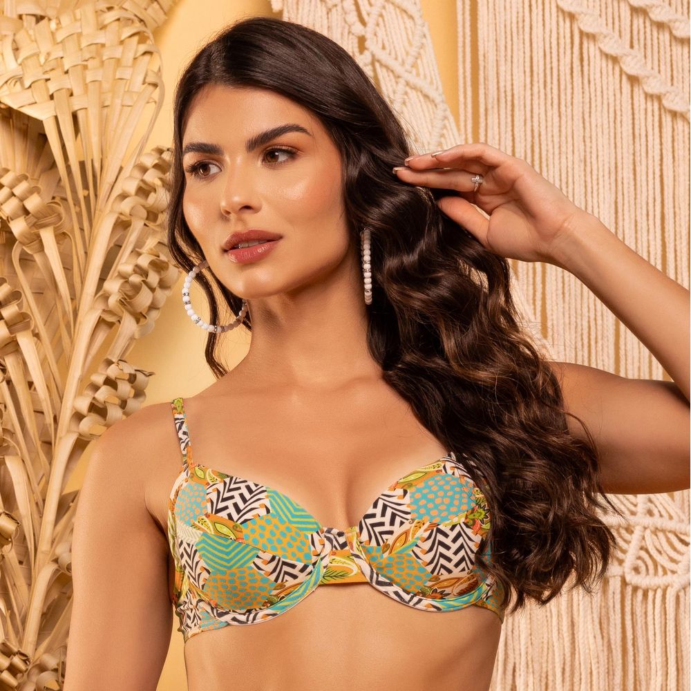 top-meia-taca-estampa-hexagono-colorido-estampado-p 1