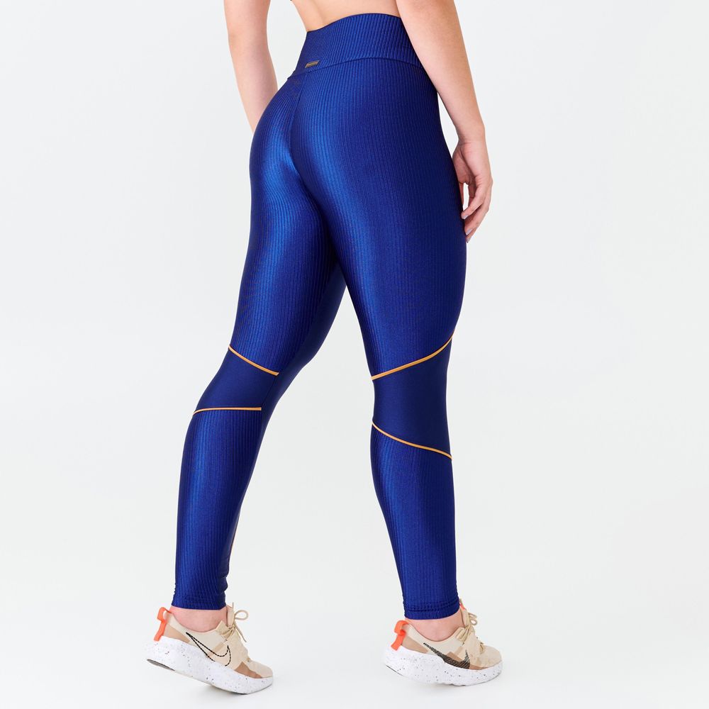 legging-reaction-marinho-cyber-platinado-marinho-e-dourado-p 2