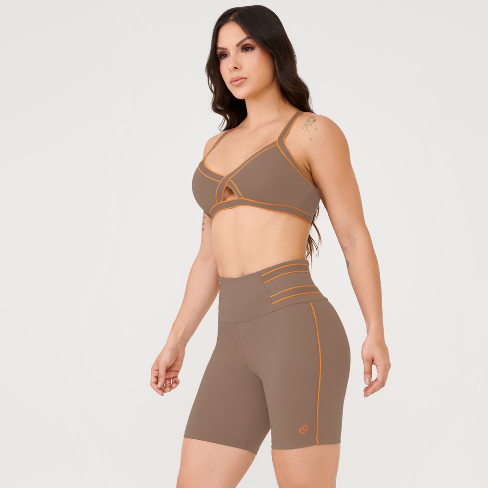 short-fantastic-castanho-poliamida-marrom-p 1