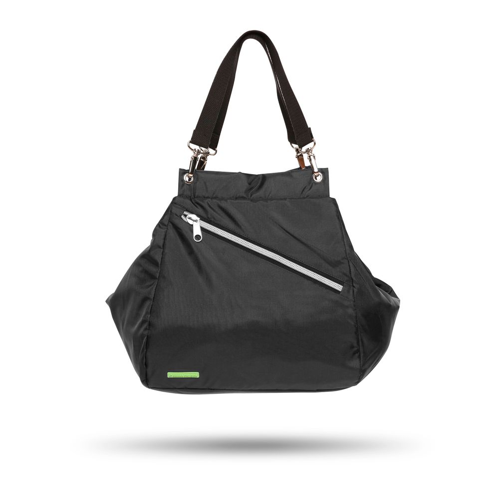 bolsa-em-nylon-preto-com-bolso-frontal-diagonal-preto-u 1
