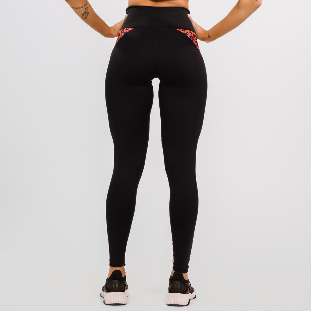 legging-feline-estampa-onca-coral-poliamida-preto-p 2