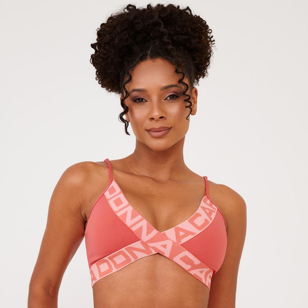 top-attack-rosa-flower-coral-poliamida-laranja-p 1