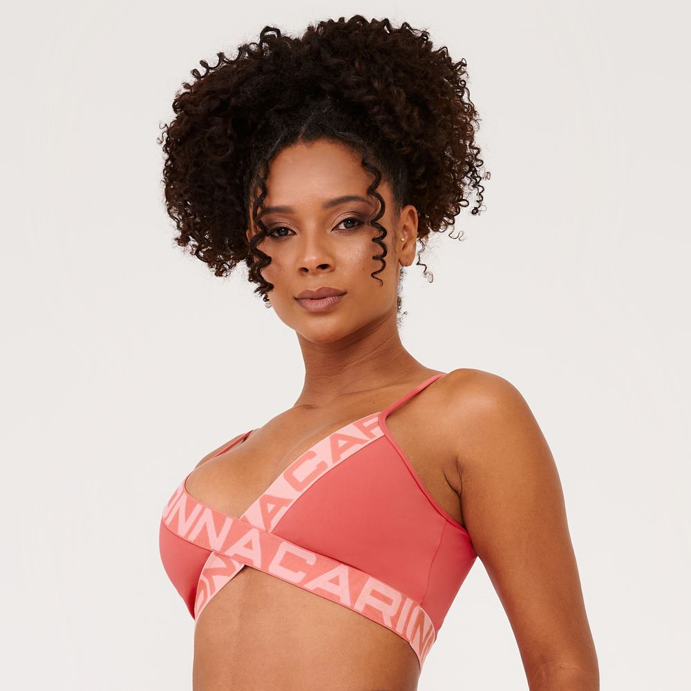 top-attack-rosa-flower-coral-poliamida-laranja-p 8