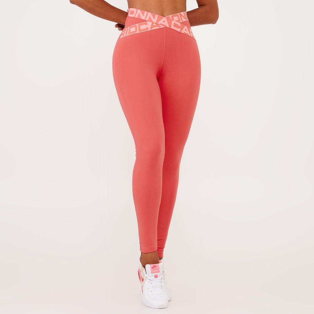 legging-attack-rosa-flower-coral-poliamida-laranja-p 6
