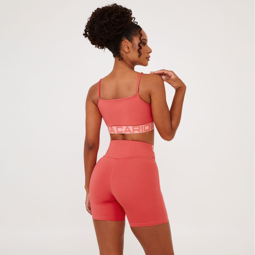 short-attack-rosa-flower-coral-poliamida-laranja-p 7