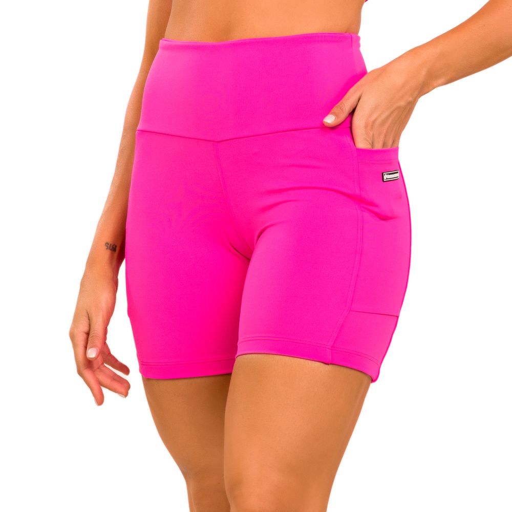 short-essential-pink-poliamida-com-bolso-rosa-p 1