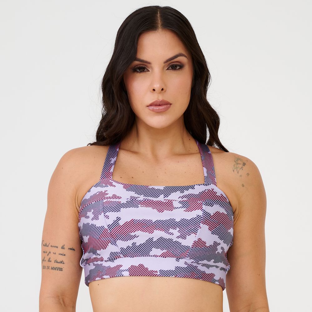 top-faixa-com-recortes-lilas-em-tecido-platinado-com-bojo-camuflado-lilas-p 5