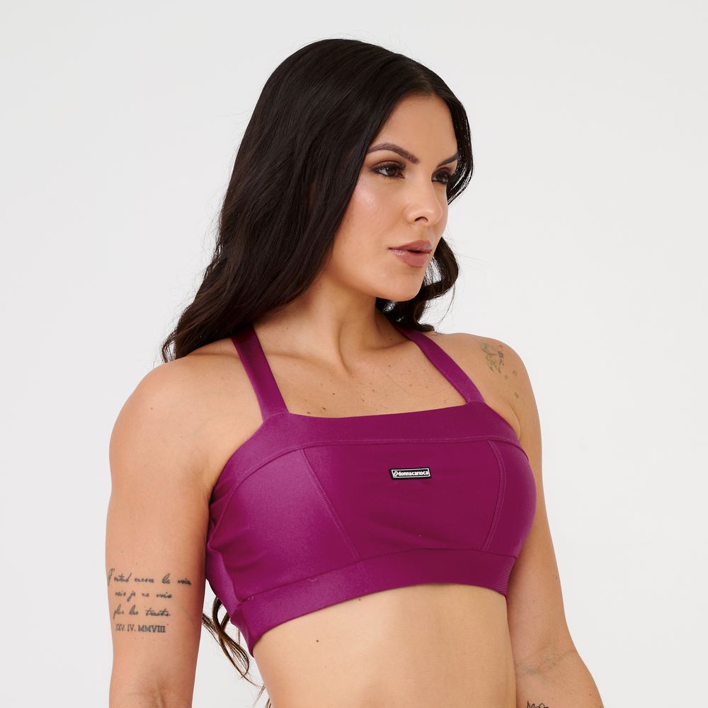 top-faixa-com-recortes-rosa-fucsia-platinado-com-bojo-rosa-p 4