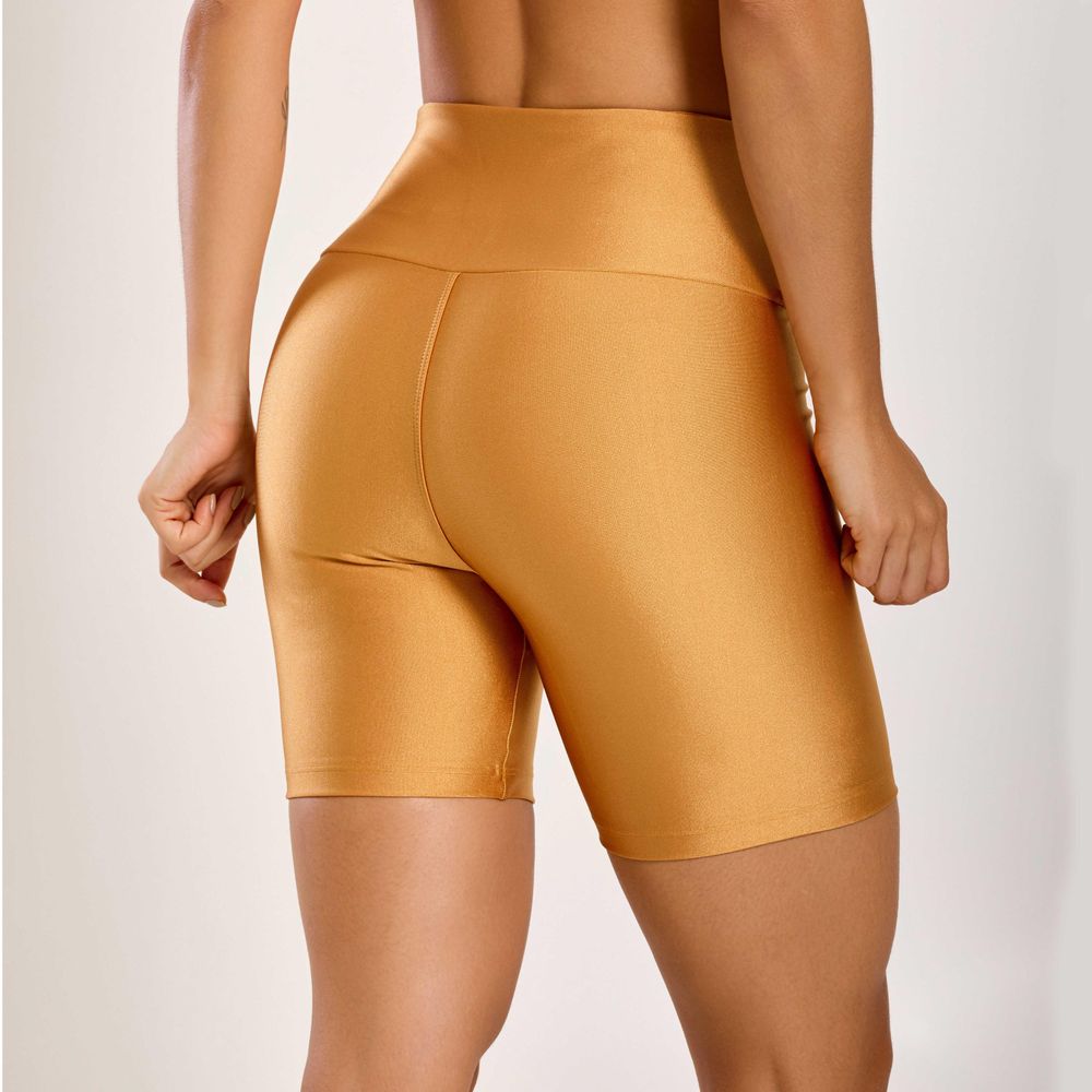 short-basico-dourado-deli-em-tecido-platinado-amarelo-p 2