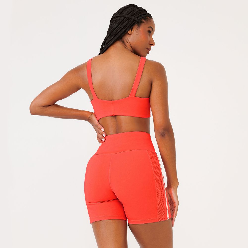 short-success-flower-coral-poliamida-e-canelado-laranja-p 8