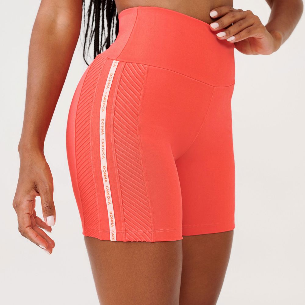 short-success-flower-coral-poliamida-e-canelado-laranja-p 9