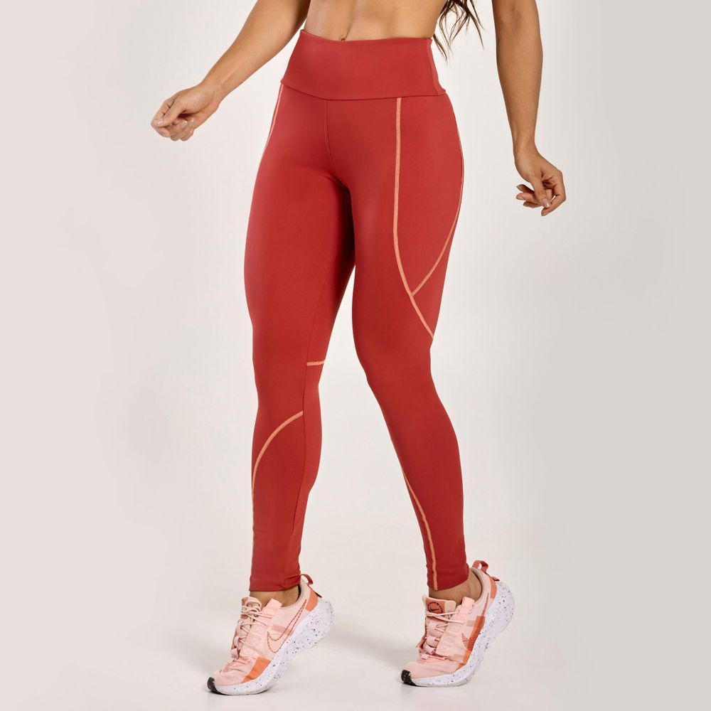 legging-bounce-canela-poliamida-terracota-p 1