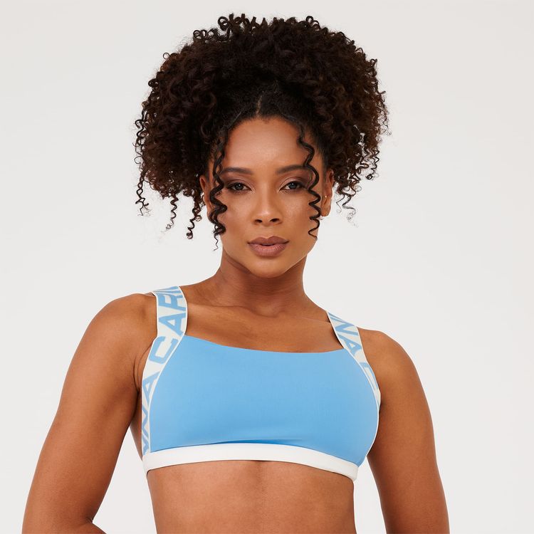 Top Movement Azul Blue Ivy Poliamida