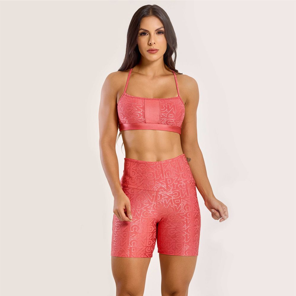 conjunto-short-j-winner-coral-madras-texturizado 1