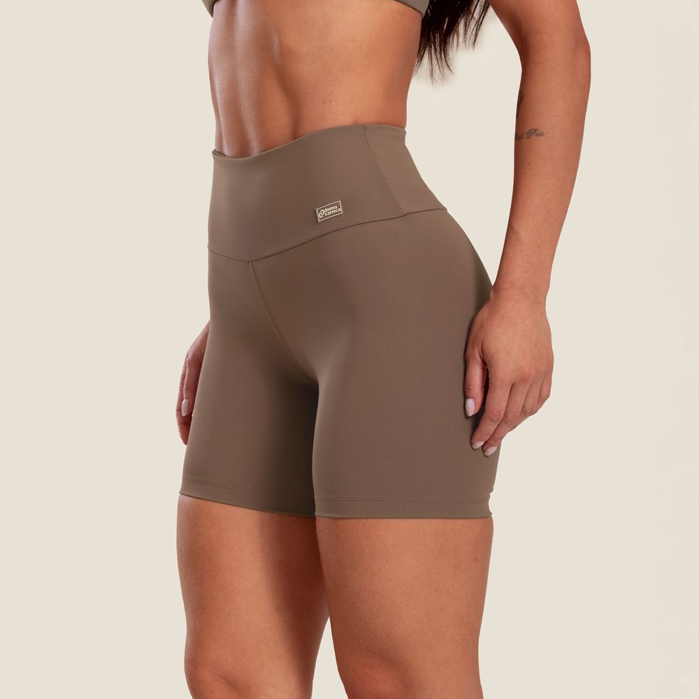 short-basics-castanho-poliamida-marrom-p 3