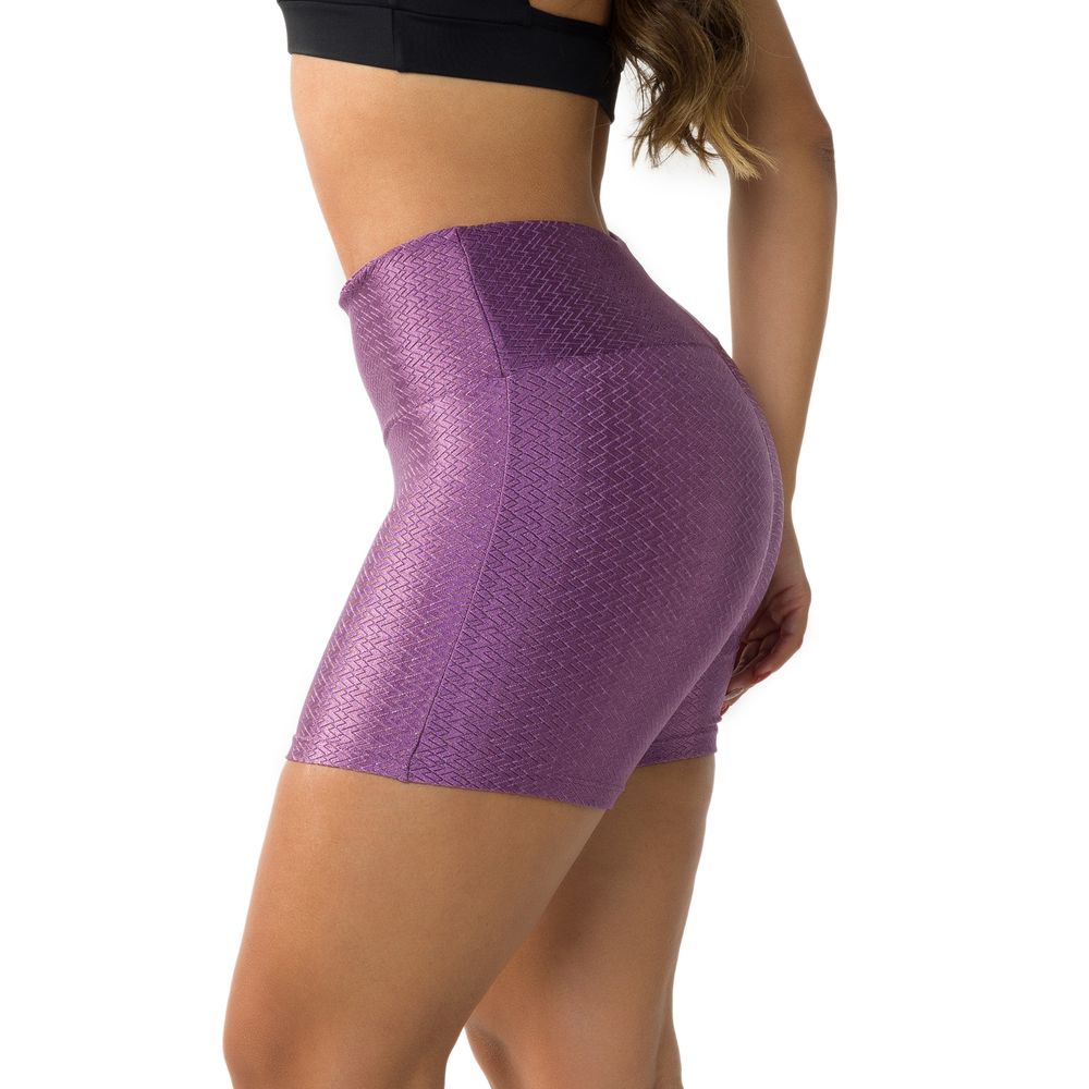 short-basics-fucsia-texturizado-scale-roxo-p 4
