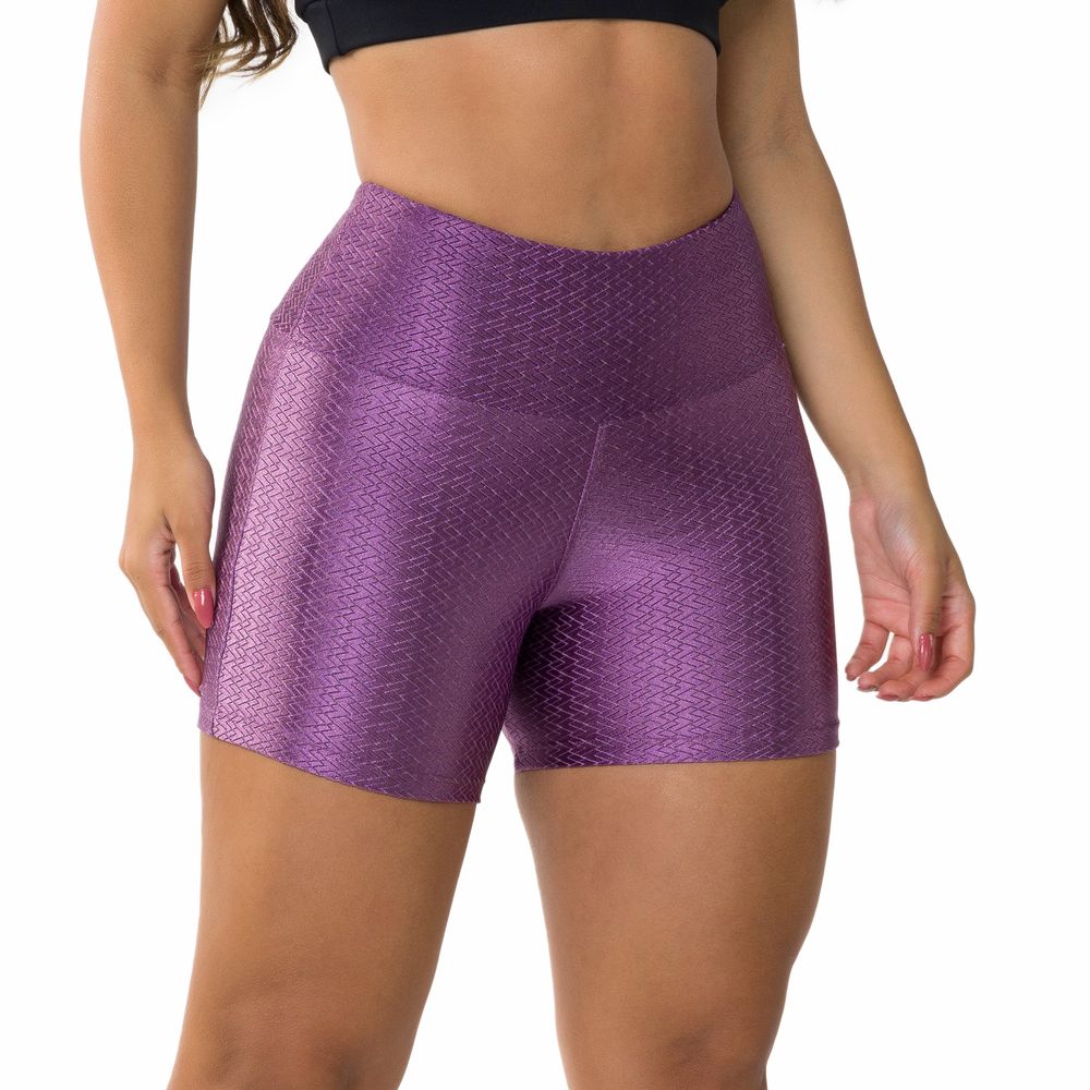 short-basics-fucsia-texturizado-scale-roxo-p 5