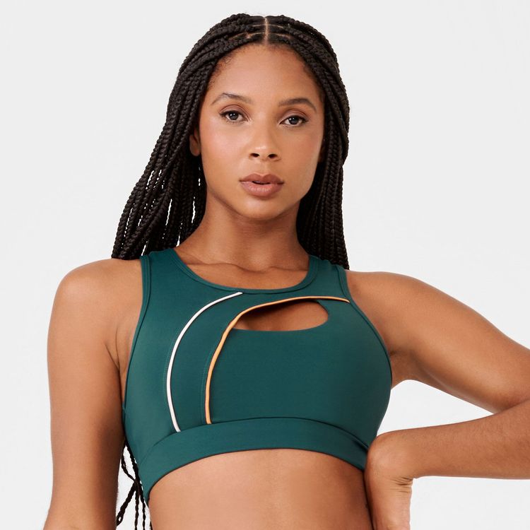 Top Looping Verde Dnnc Poliamida