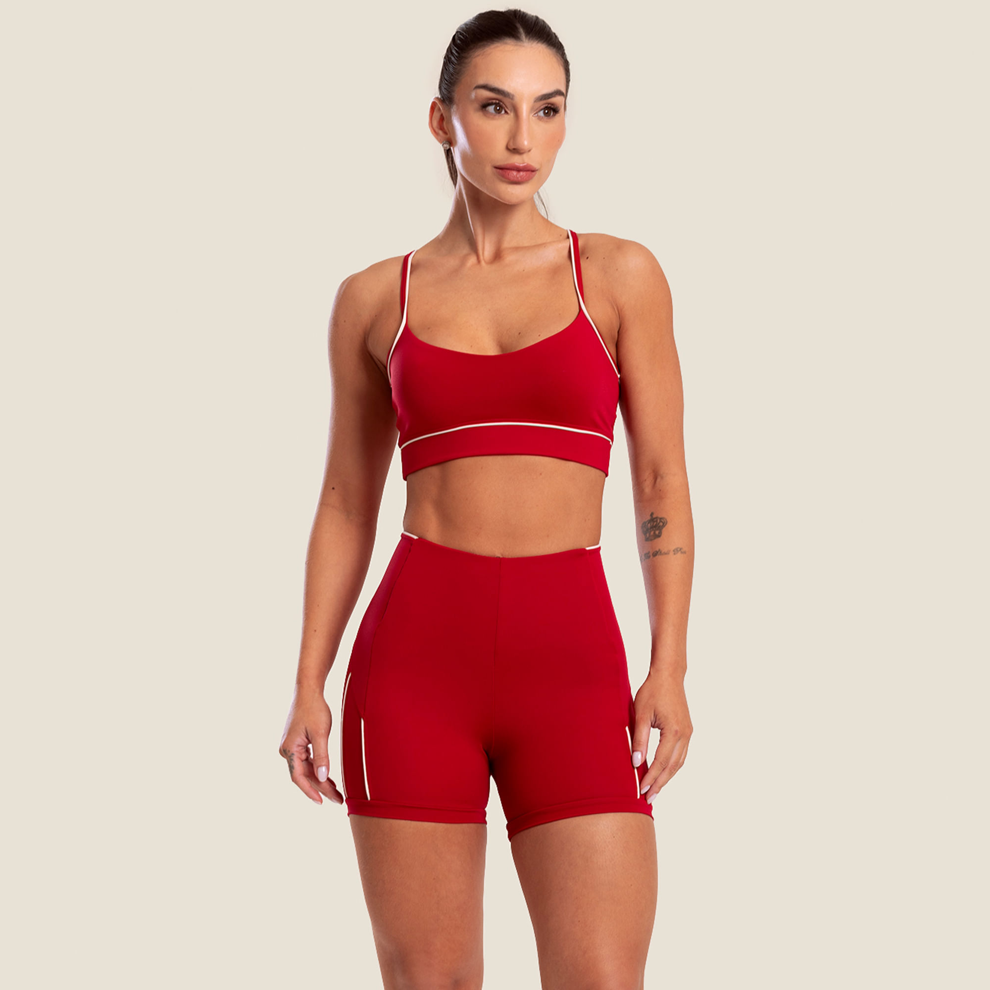 conjunto-short-purpose-vermelho-rubi-poliamida-principal