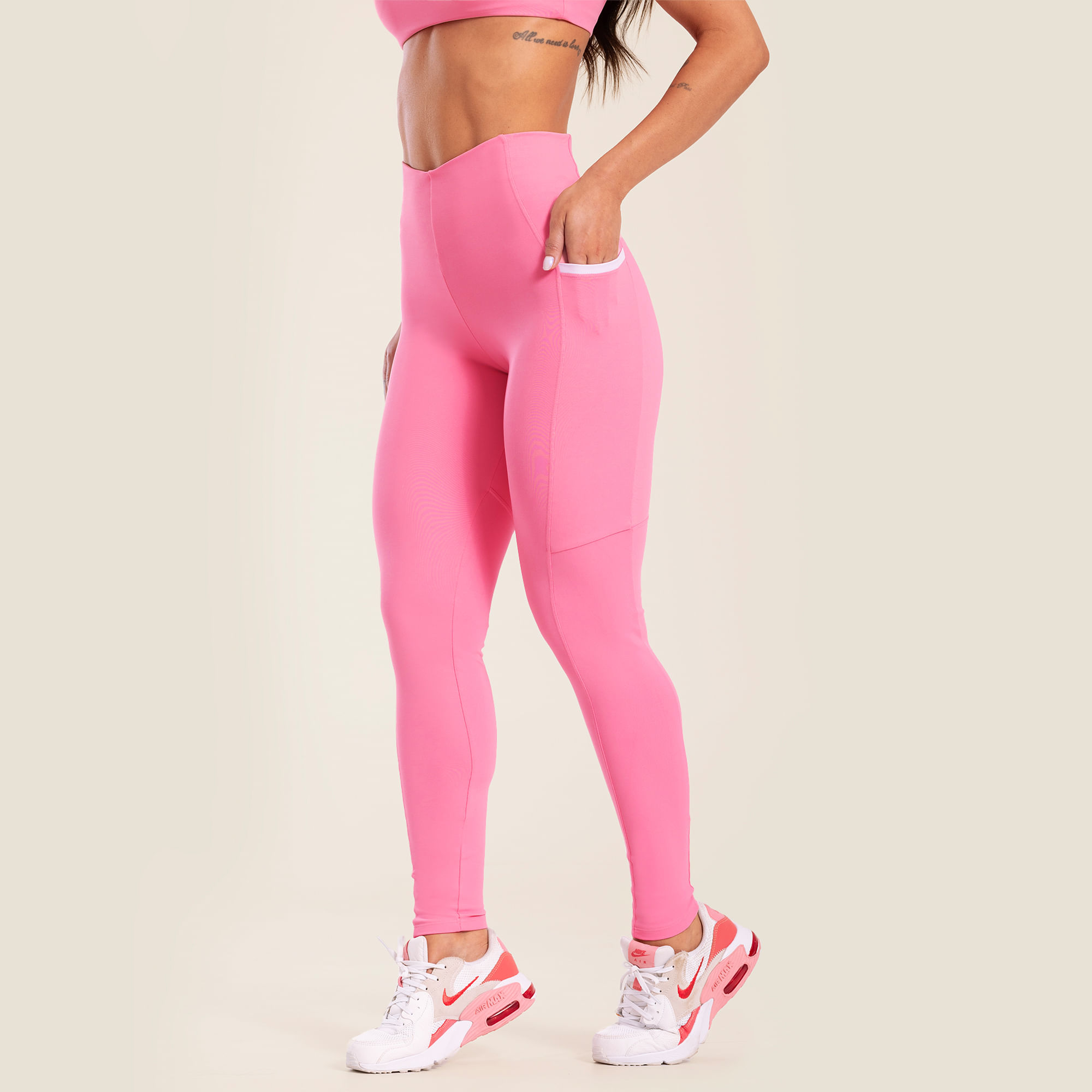 LEGGING IMPETUOUS ROSA SPRING PINK POLIAMIDA